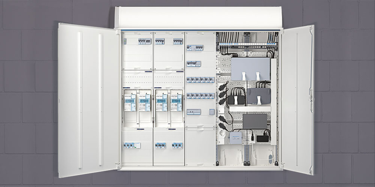 Technikzentrale bei Elektro Buchwald in Hanau