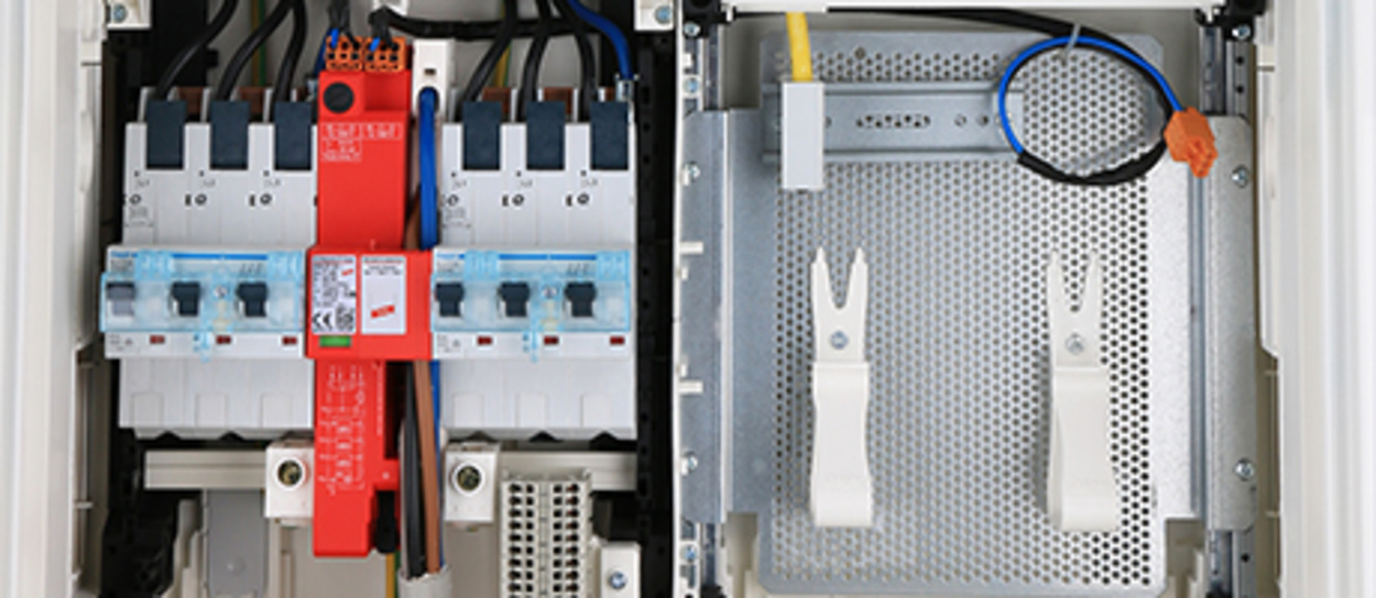 Hausanschluss, Zähler und Unterverteiler bei Elektro Buchwald in Hanau